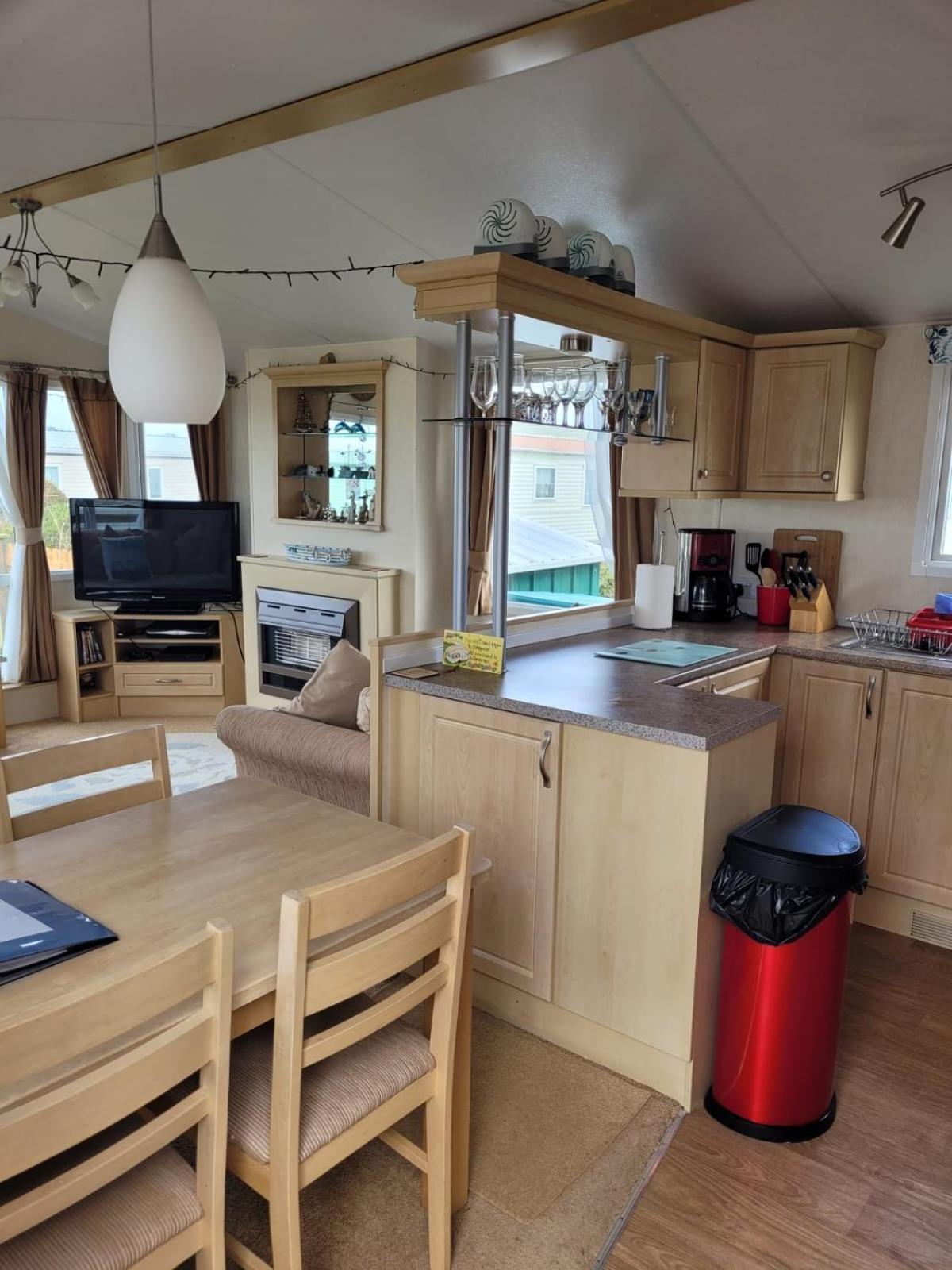 Cosy Caravan Sunbeach Llwyngwril Exteriör bild