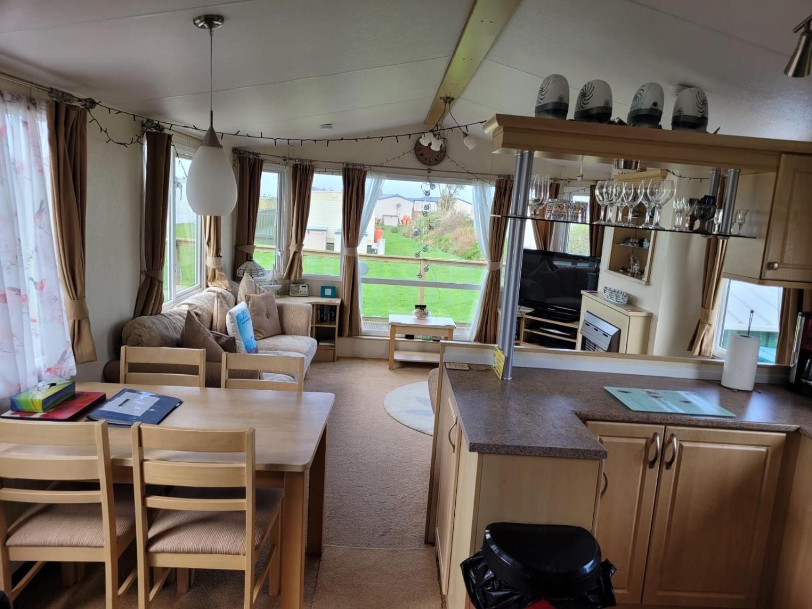 Cosy Caravan Sunbeach Llwyngwril Exteriör bild